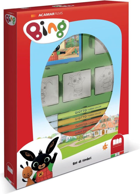 Bing stempelset met 4 stempels