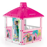 Barbie city speelhuis 132x104x104 cm roze wit
