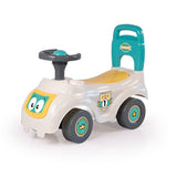 Dolu sit 'n ride turquoise geel loopauto