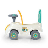 Dolu sit 'n ride turquoise geel loopauto