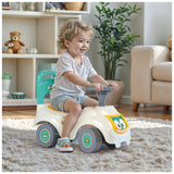 Dolu sit 'n ride turquoise geel loopauto