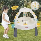 Dolu Fun Fountain Zanden Watertafel met Accessoires Wit Grijs