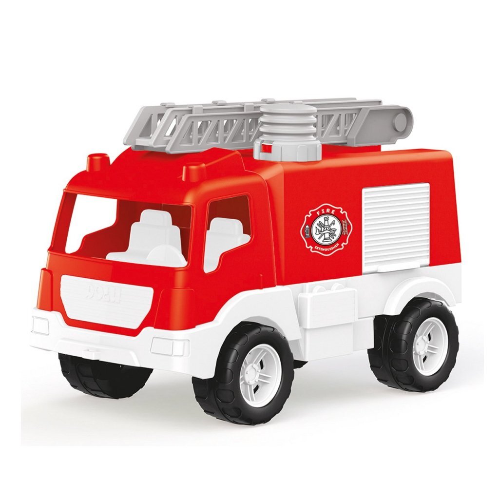 Dolu dolu brandweerwagen rood wit