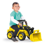 Dolu max power bulldozer loopauto 36x72x31 cm geel zwart