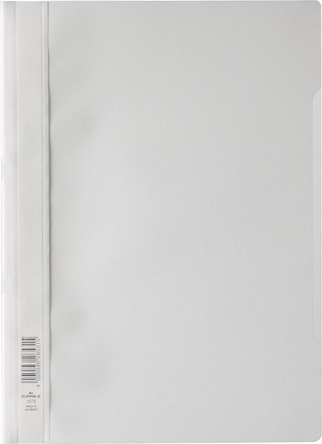 Durable snelhechtmap ft a4 wit 25 stuks