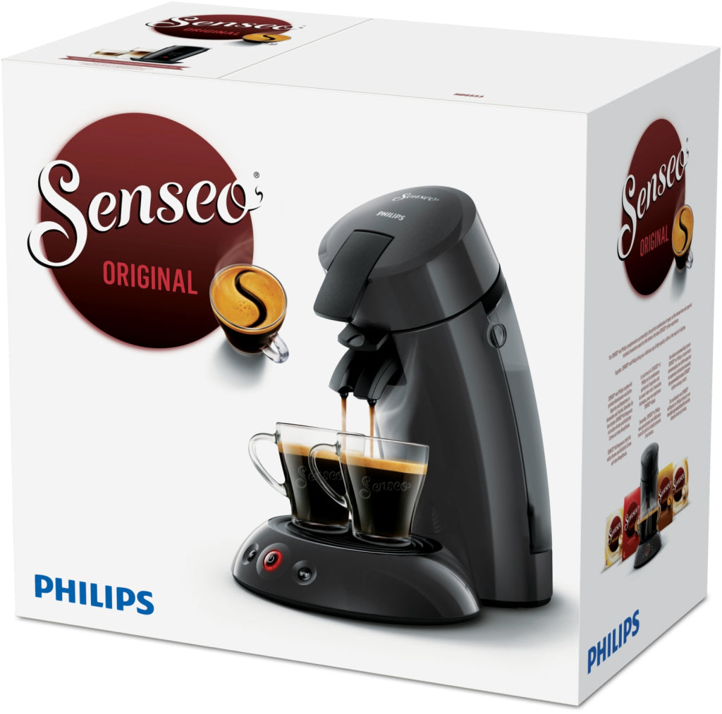 Philips HD6553 50 Senseo II Cashmere Koffiezetapparaat Zwart Titanium