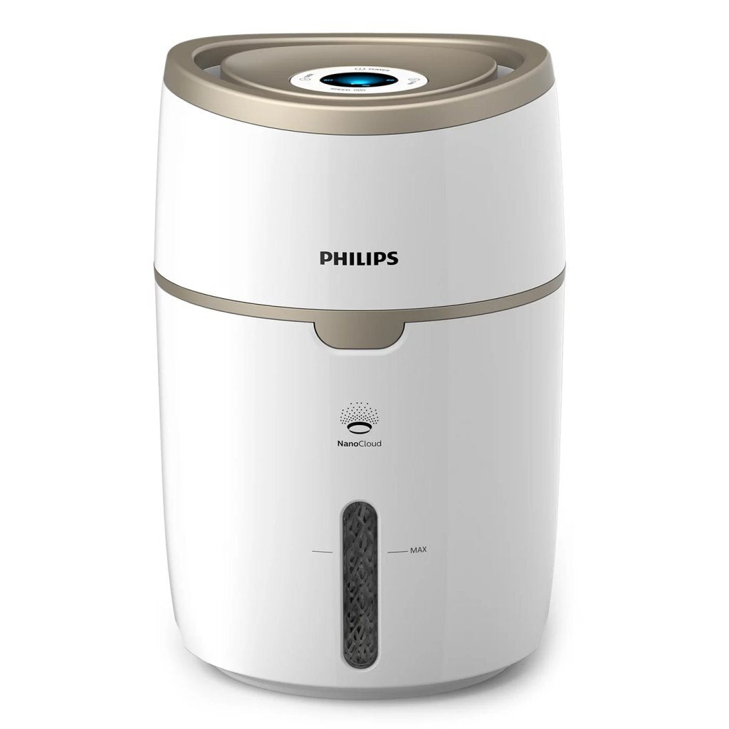 Philips HU4816 10 Series 2000 Luchtbevochtiger 4L Wit Champagne