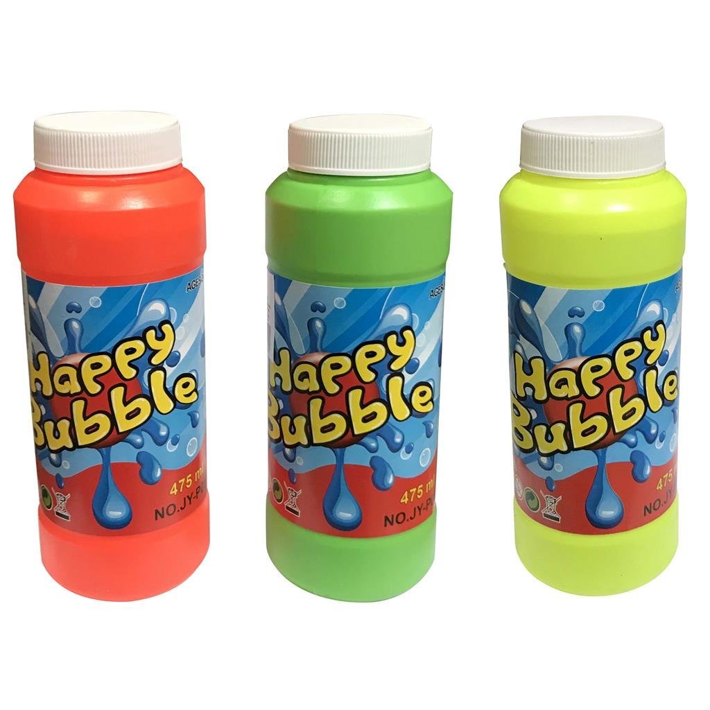 Basic Happy Bubble Bellenblaas Navulling 475 ml