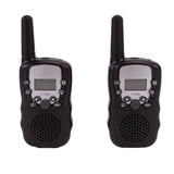 Basic science experiment t-388 walkie talkie + licht zwart