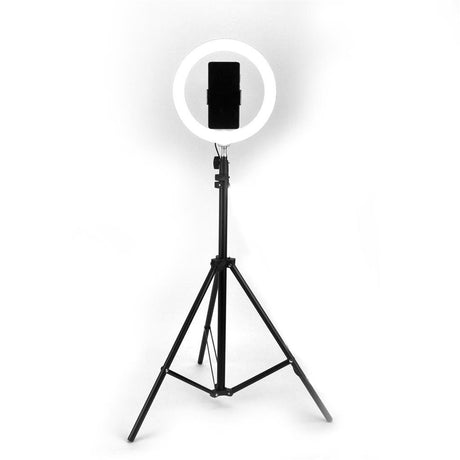 Basic Selfie Ringlamp 26 Cm Met Statief 210cm