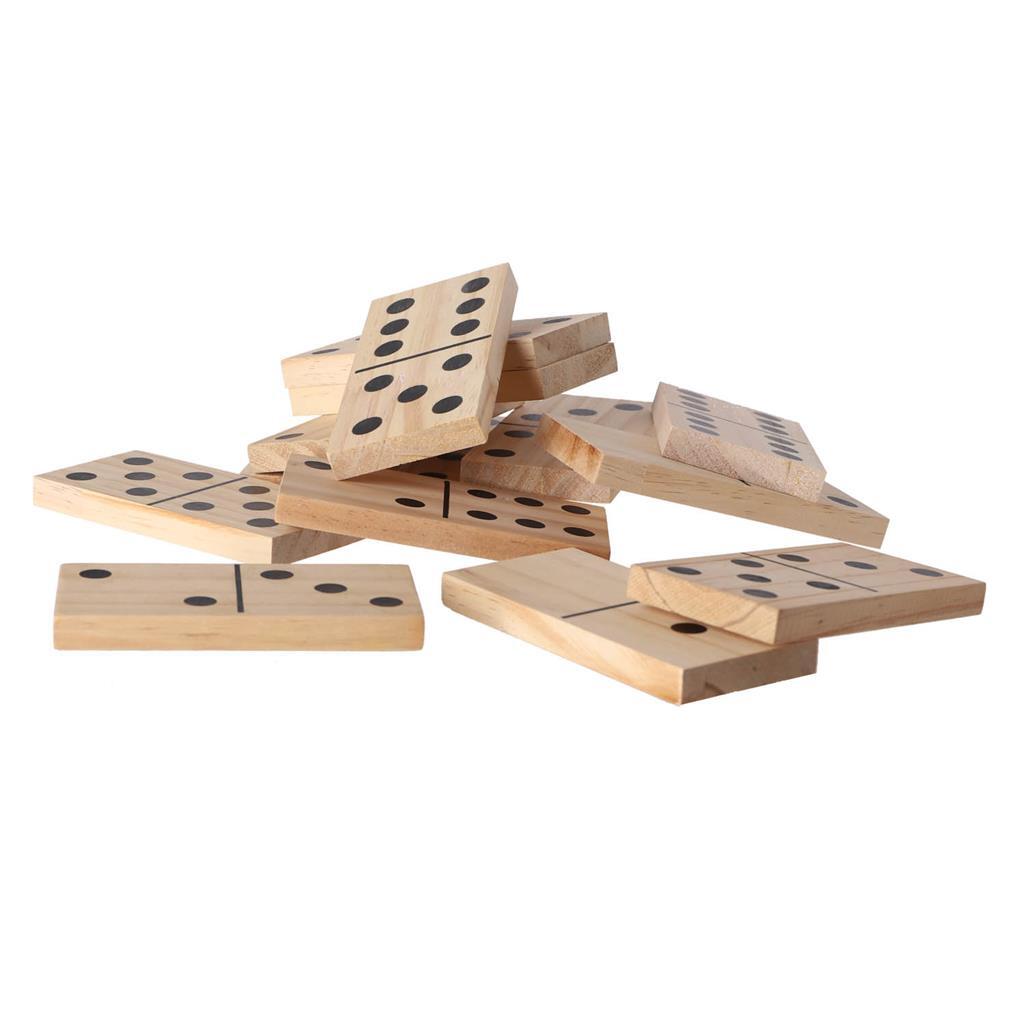 Outdoor play alert outdoorspel domino xl (hout) – 7,5 x 15 cm