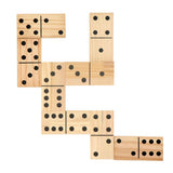 Outdoor play alert outdoorspel domino xl (hout) – 7,5 x 15 cm