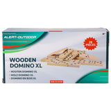 Outdoor play alert outdoorspel domino xl (hout) – 7,5 x 15 cm