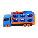 Overige Merken Pop-Up Auto Transporter + 2 Die-Cast Voertuigen