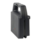 Daily home tosti wafelijzer set zwart