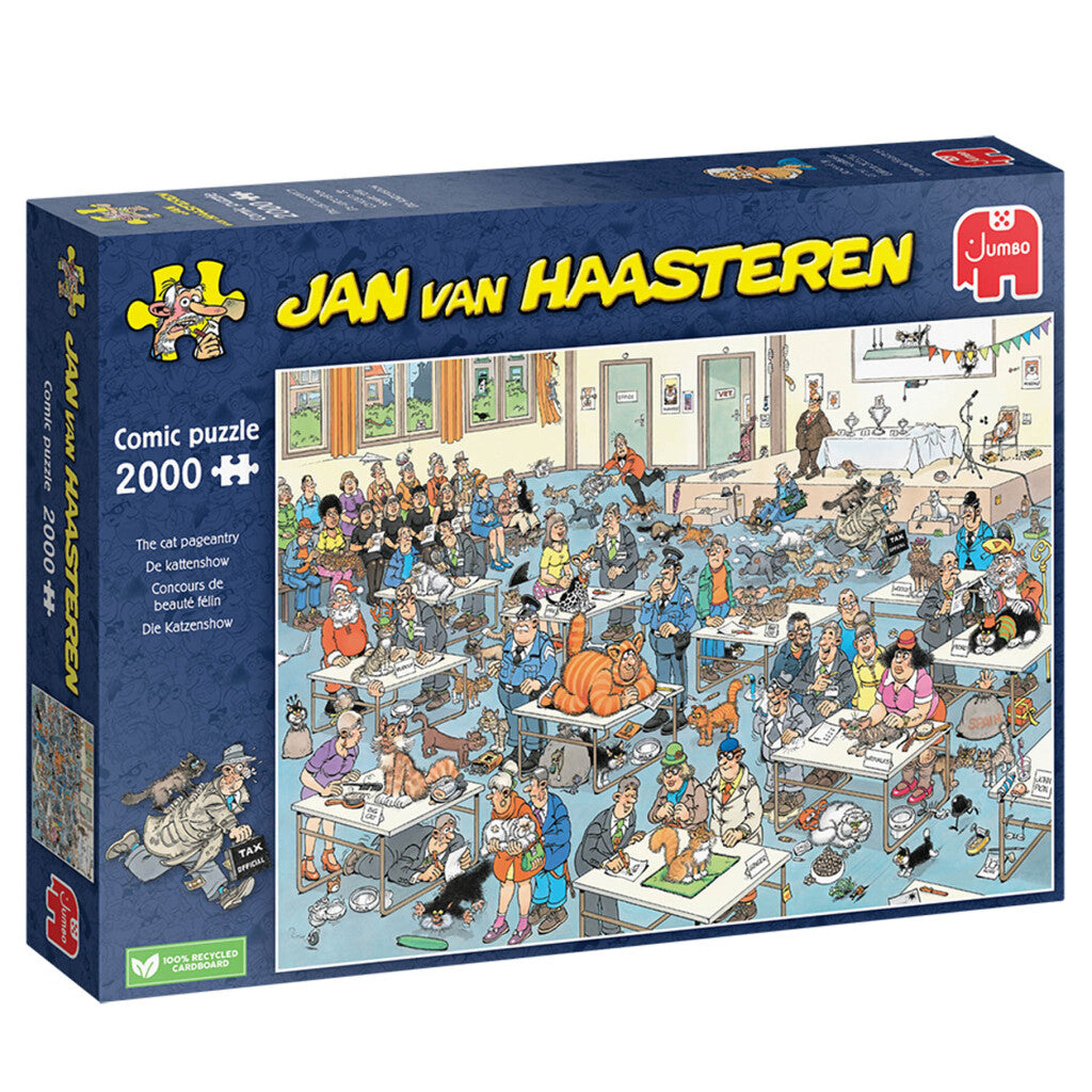 Jan van Haasteren Legpuzzel Kattenshow, 2000st.