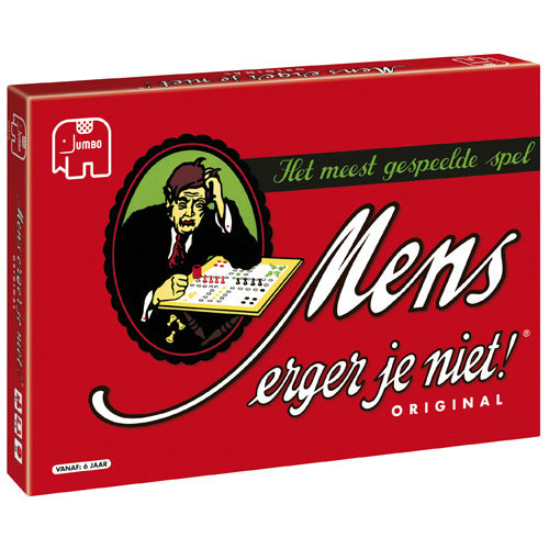 Jumbo Mens erger je Niet Original Bordspel