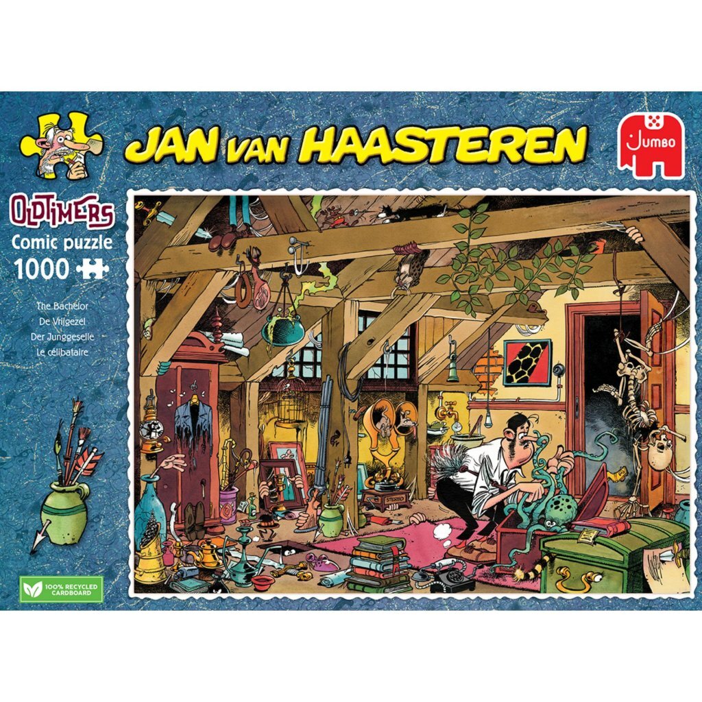 Jan van Haasteren Jan Van Haasteren Oldtimers Puzzel Vrijgezel 1000 Stukjes