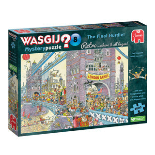 Jumbo Wasgij Retro Mystery 8 LegpuzzelDe Laatste Horde!, 1000st.