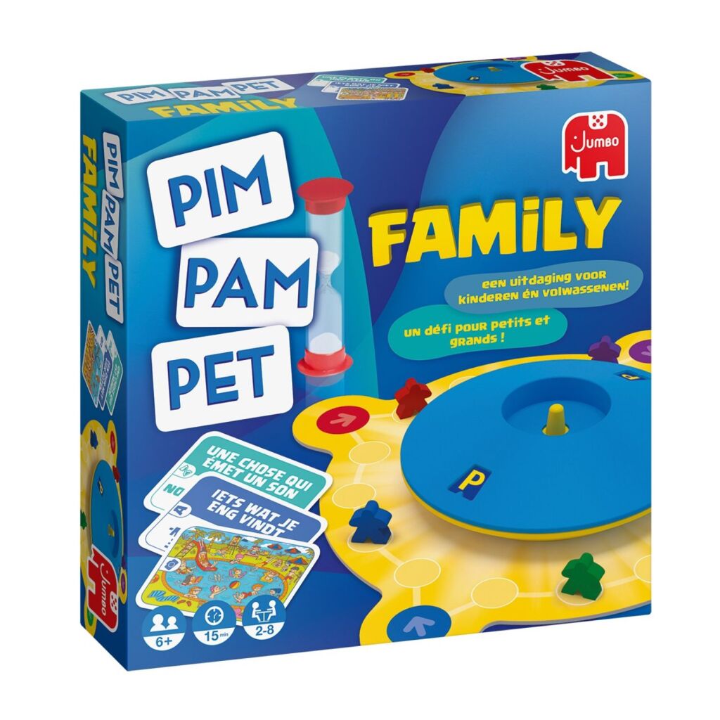 Jumbo pim pam pet family - bordspel