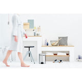 Brabantia pedaalemmer newicon 5 ltr mat steel fingerprintproof