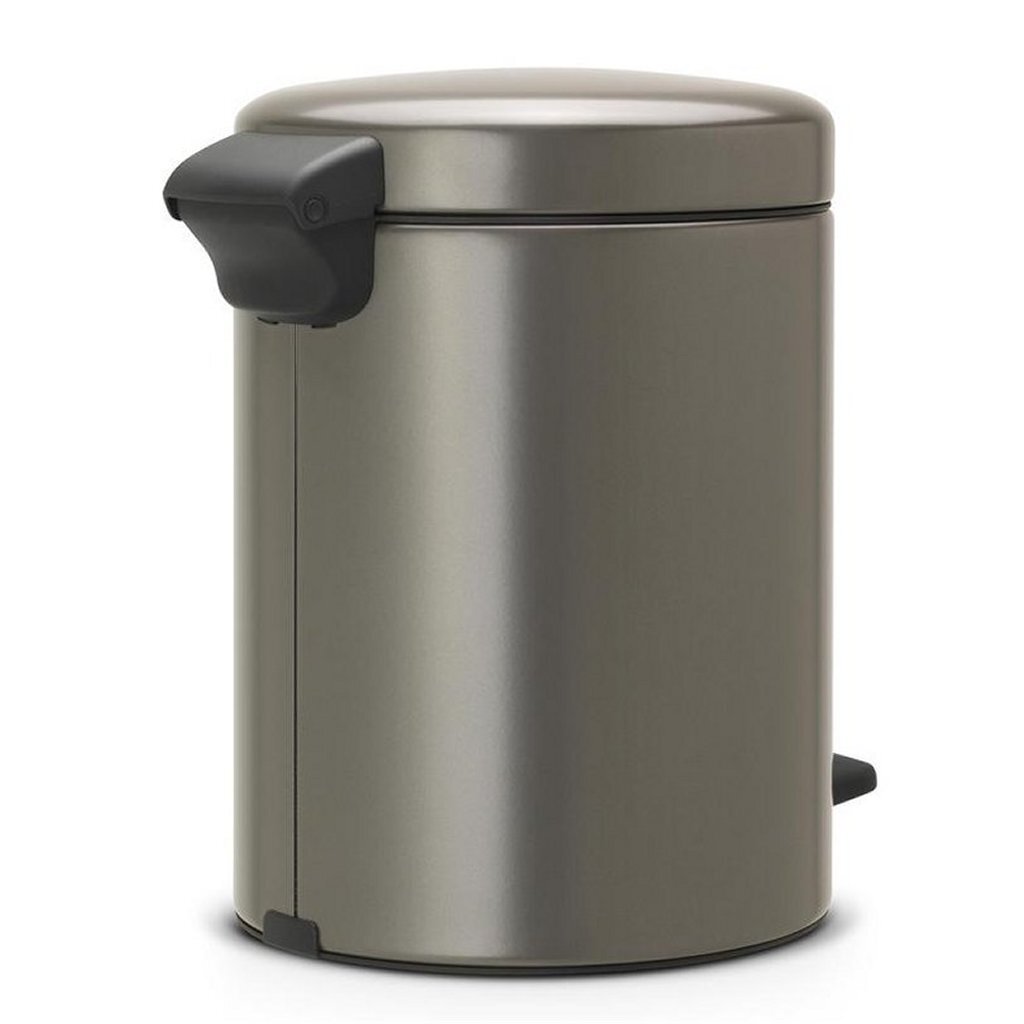 Brabantia newicon pedaalemmer 5l platinum