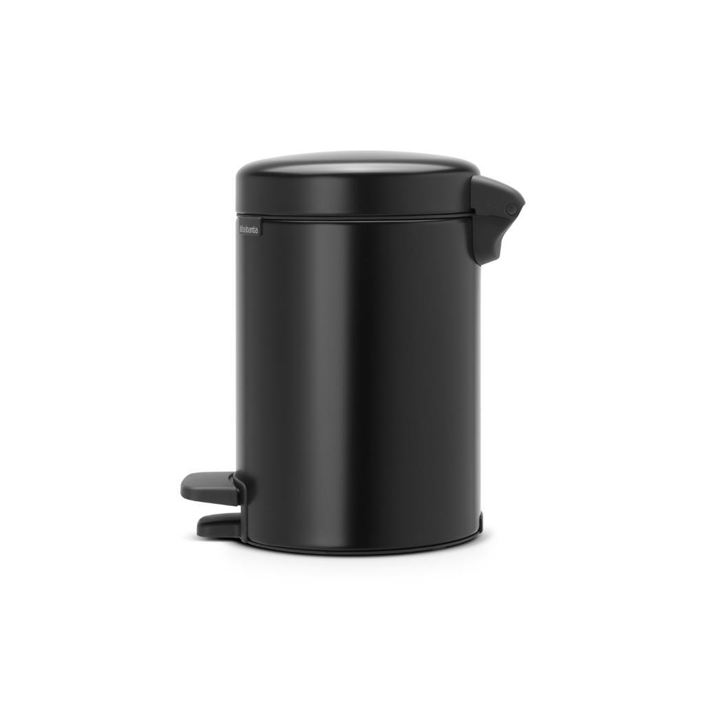 Brabantia Brabantia NewIcon Pedaalemmer 3L Mat Zwart