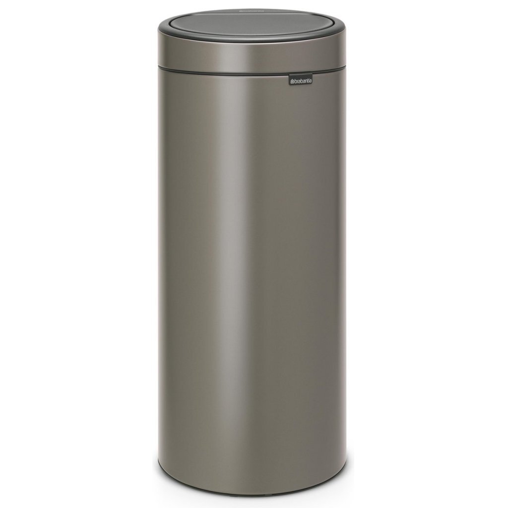 Brabantia Brabantia Touch Bin Afvalemmer 30L Platinum