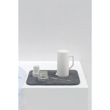 Brabantia afdruipmat sinkside microvezel 47x40 cm | 2 stuks