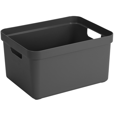 Sunware sigma home opbergbox 32l antraciet