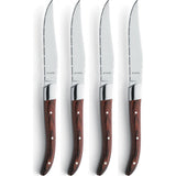 Amefa royal steak steakmessen 4 stuks maroon brown