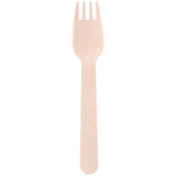 Cuisine elegance houten vorken 16 cm 12 stuks