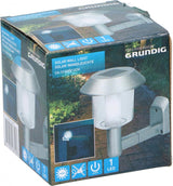 Grundig Grundig Wandlamp Led 14 X 9,5 X 12 Cm Staal Zilver