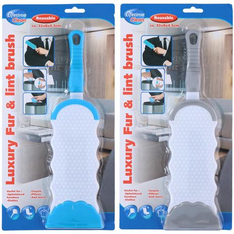 Lifetime vacht-pluis borstel 32x9x4.5cm