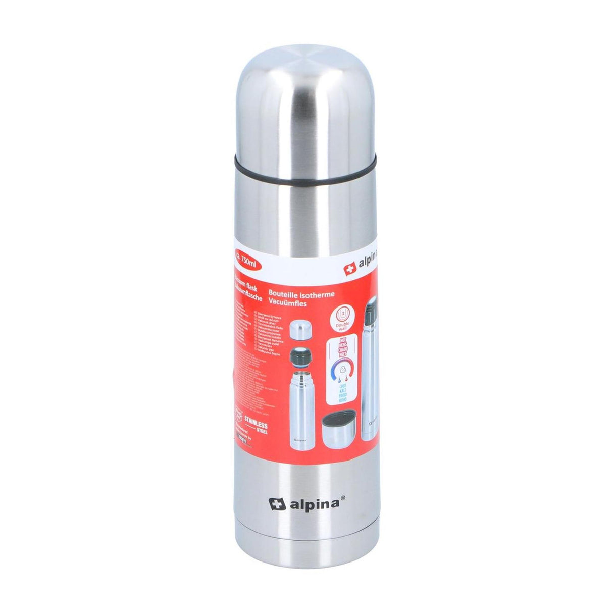 Alpina isoleerfles dubbelwandig 750ml