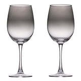 Alpina wijnglazen set 4 stuks - wijn glazen smoked - geschikt voor rode en witte wijn - glasservies voor elke gelegenheid - glas