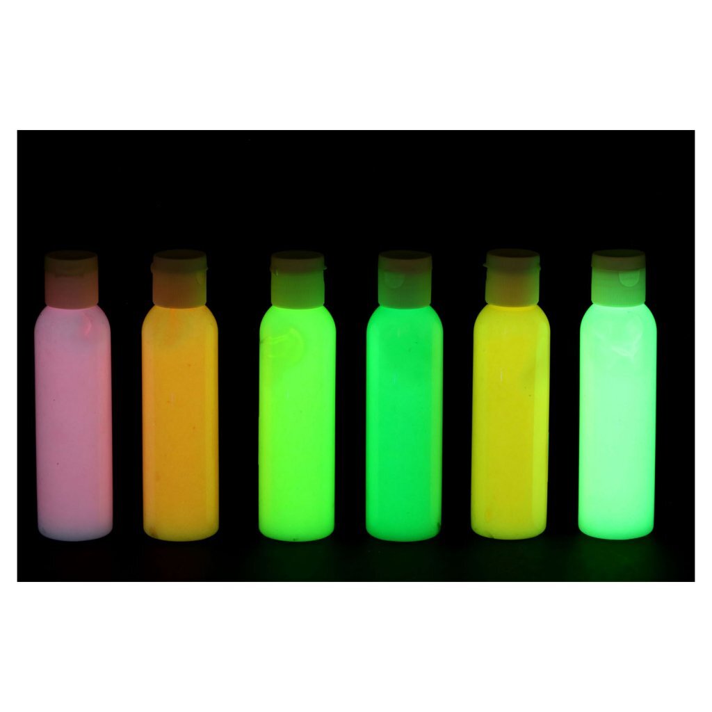 Craft line glow in the dark lijm gekleurd 120 ml