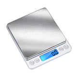 Alpina precisieweegschaal digitaal 0,1-3kg 10,7x13cm met 2 bakjes