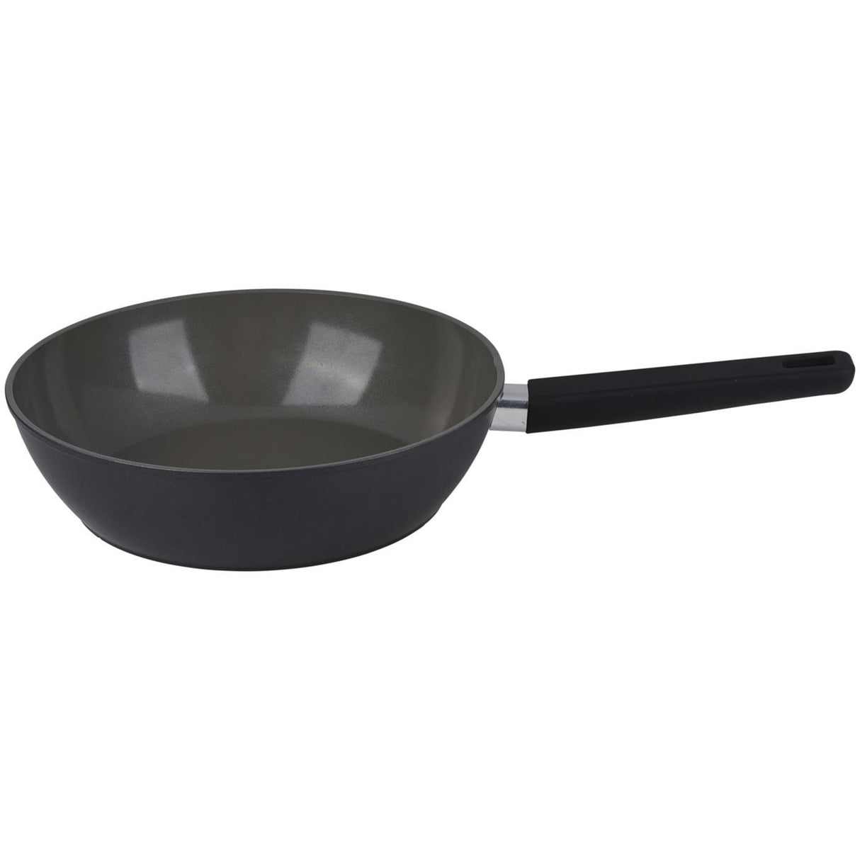 Alpina wokpan ø28 cm - keramische pan voor inductie - pfas vrij - antiaanbaklaag