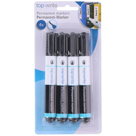 Top write permanent markers zwart
