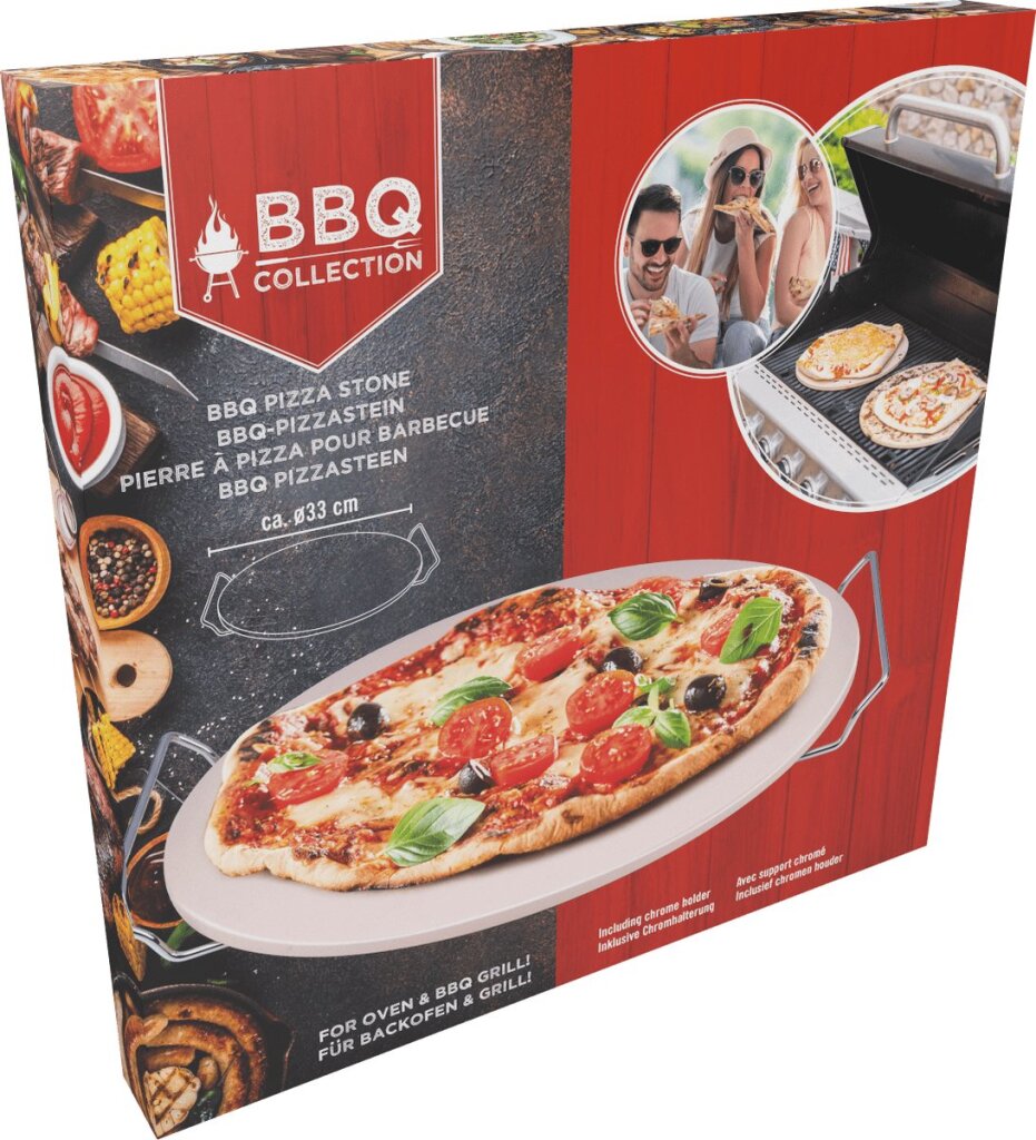 Bbq collection bbq collection ovensteen bak pizza, brood en toast ?33cm