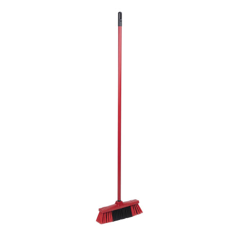 Lifetime dirt devil bezem met steel 28x120cm