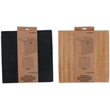 Alpina voorrraaddoos bamboe 31x31x31cm