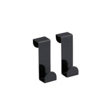 Metalen haak set van 2 stuks 7x4x2,5cm