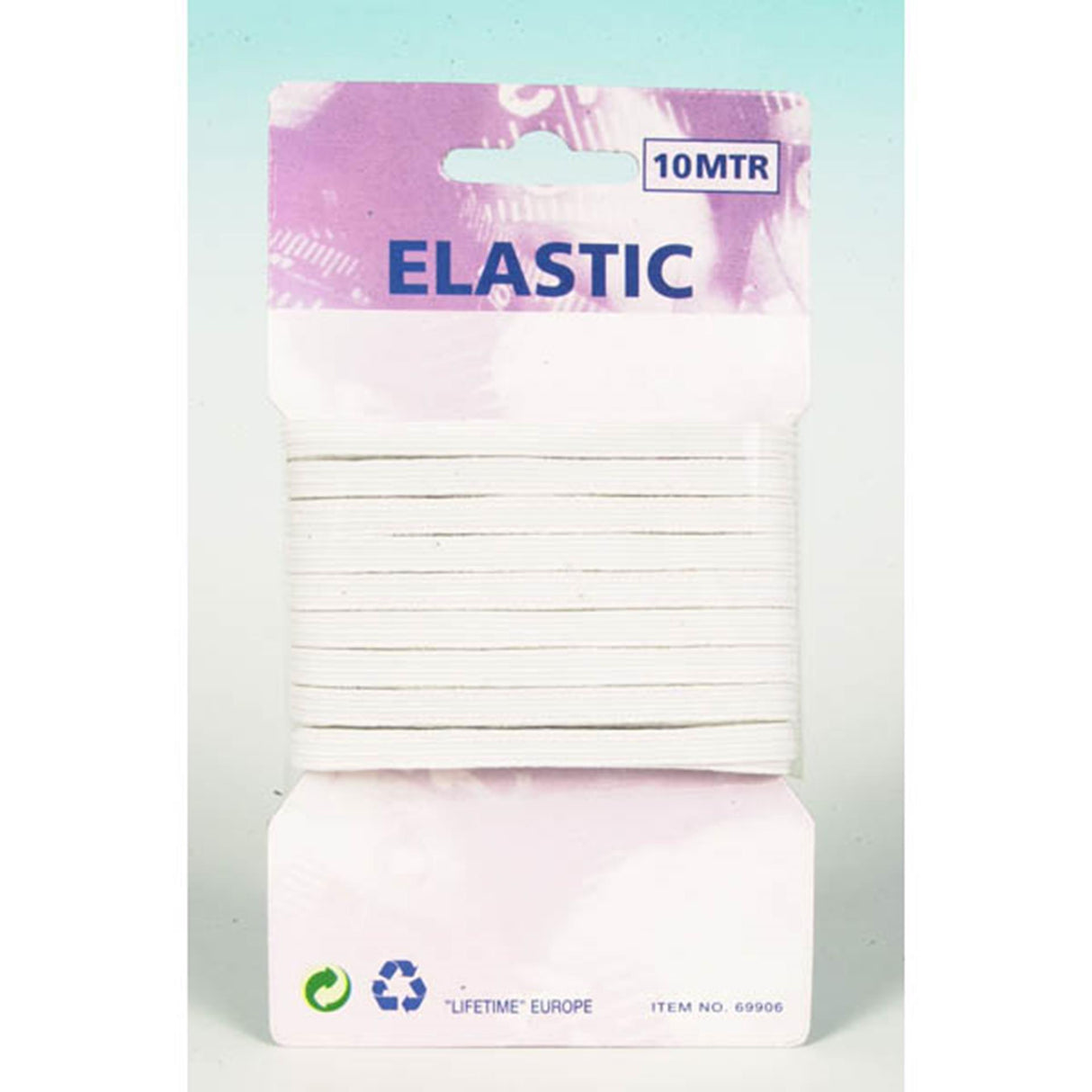 Lifetime kleding elastiek band - 6 mm - 10 meter - high quality!