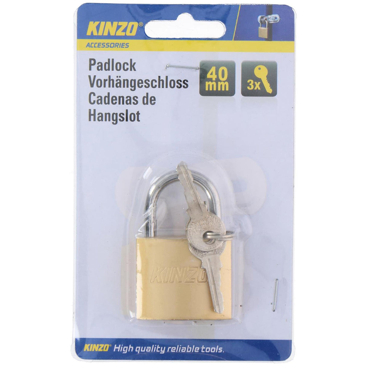 Hangslot 40mm