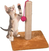 Maxxpro Pet Toys Krabpaal met Balletje Hout 30 x 35 cm