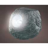 Overige merken solarlamp steen grijs polyresin