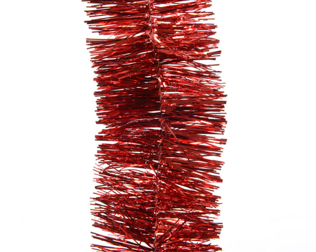 Kerst slinger 270cm - rood