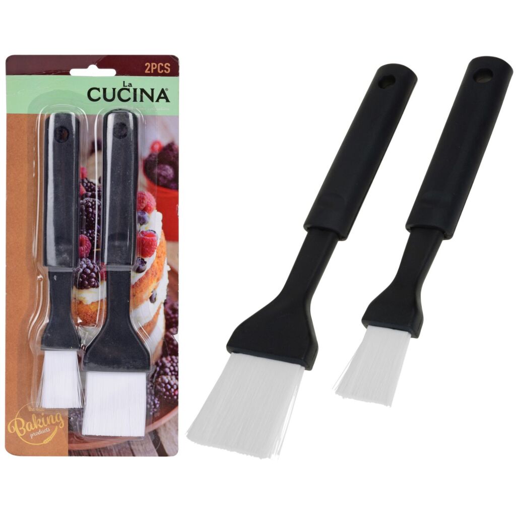 Basic la cucina bakkwasten 2 stuks zwart wit